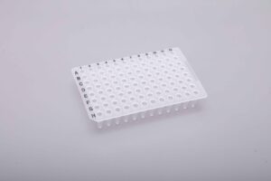 0.1ml qPCR 96 孔板，无裙边，透明